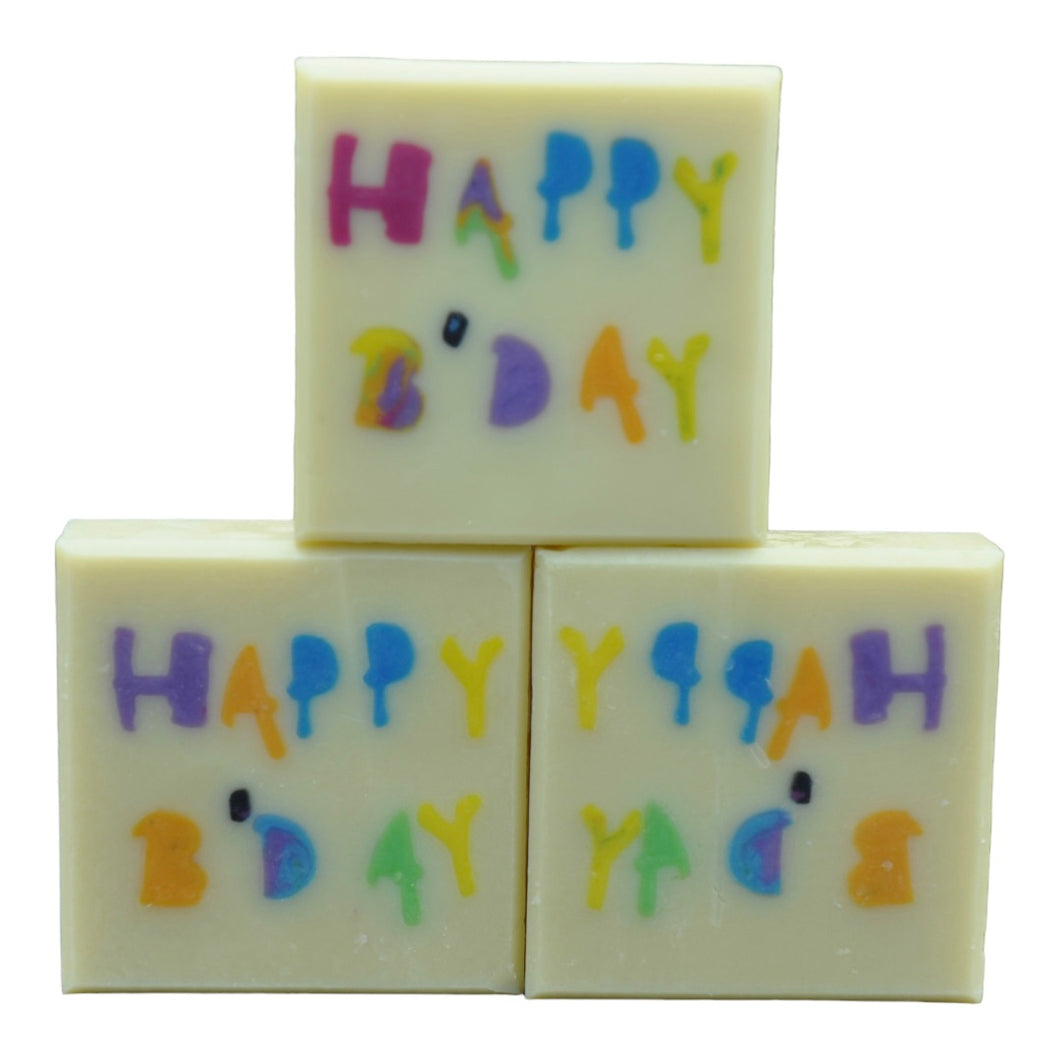 Happy Birthday Vegan Soap