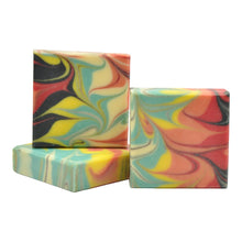 Load image into Gallery viewer, Swirl bergamot soap
