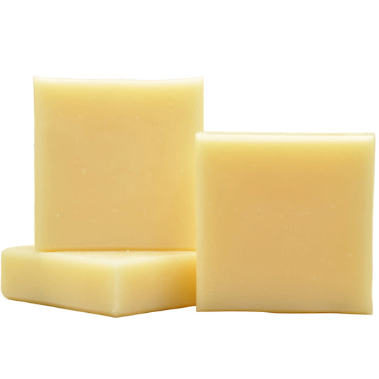 Vegane handgemachte Seife ohne Duftstoffe und Farbstoffe