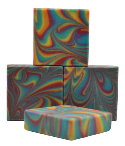 Colorful Swirl Soap Seife