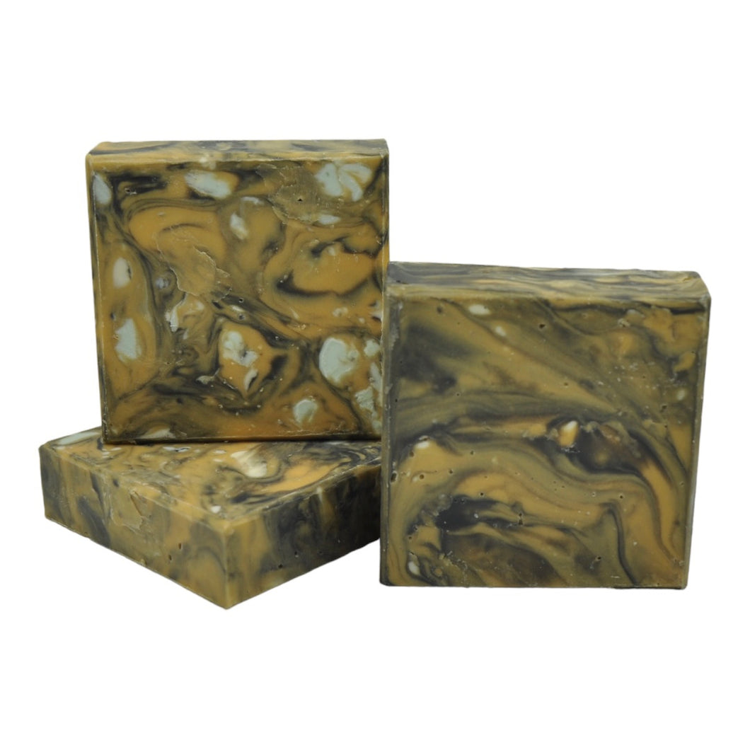Brown cosmos like soap seife